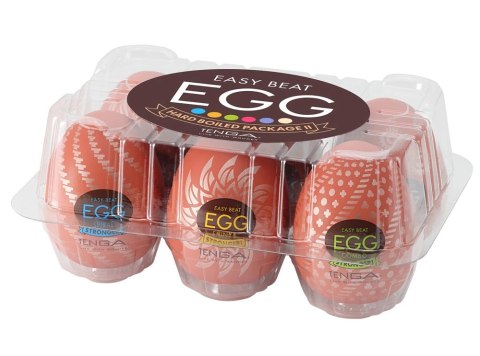 Tenga Egg HB Package II - Zestaw 6 elastycznych modeli jednorazowych Tenga Egg HB Package II - Zestaw 6 elastycznych modeli jednorazowych