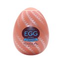 Tenga Egg Spiral II - kompaktowa maszyna intymna, brązowa, 70 mm