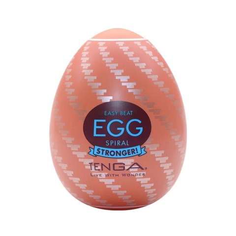 Tenga Egg Spiral II - kompaktowa maszyna intymna, brązowa, 70 mm Tenga Egg Spiral II - kompaktowa maszyna intymna, brązowa, 70 mm