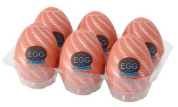 Tenga Egg Spiral Stronger - Zestaw 6 Elastycznych Nakładek Intymnych