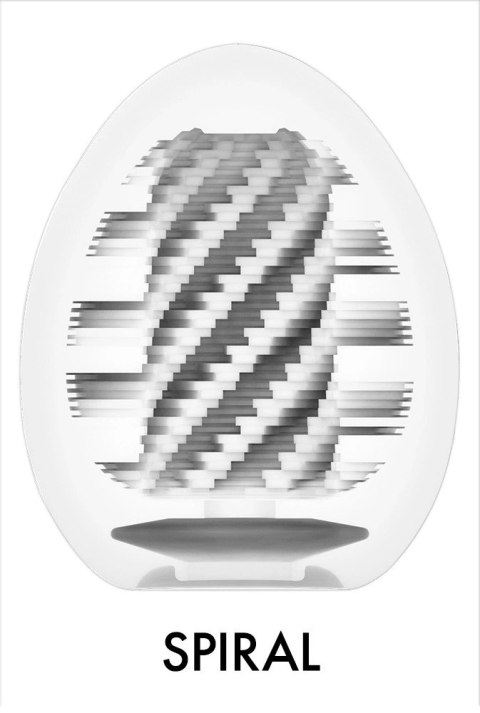 Tenga Egg Spiral Stronger - Zestaw 6 Elastycznych Nakładek Intymnych Tenga Egg Spiral Stronger - Zestaw 6 Elastycznych Nakładek Intymnych