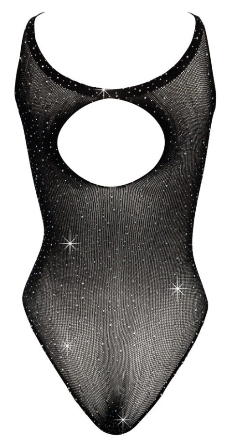 Cottelli Collection Fantasy Body z Kryształkami Czarny S-L Cottelli Collection Fantasy Body z Kryształkami Czarny S-L