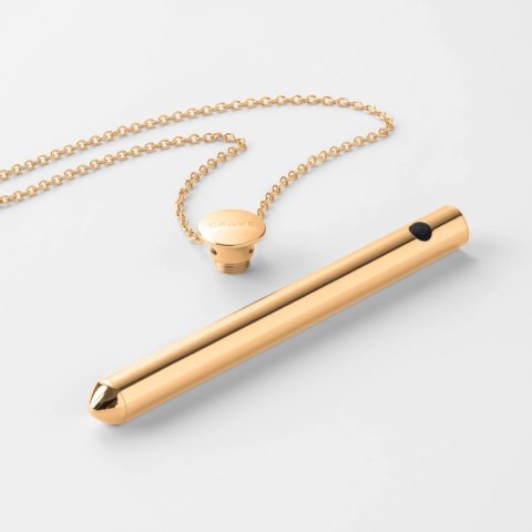 Crave Vesper 2 Naszyjnik Biżuteria 24k Złoto Wodoodporny Model Crave Vesper 2 Naszyjnik Biżuteria 24k Złoto Wodoodporny Model