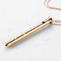 Crave Vesper 2 Naszyjnik Biżuteria 24k Złoto Wodoodporny Model