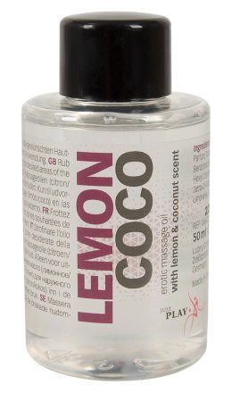 Just Play Lemon Coco Olejek do masażu cytrynowo-kokosowy 50ml