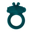 Playboy Pleasure Bunny Buzzer - silikonowy pierścień z wibracją USB