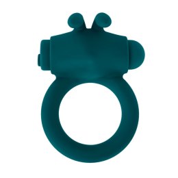 Playboy Pleasure Bunny Buzzer - silikonowy pierścień z wibracją USB