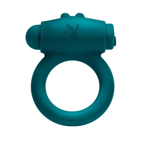 Playboy Pleasure Bunny Buzzer - silikonowy pierścień z wibracją USB Playboy Pleasure Bunny Buzzer - silikonowy pierścień z wibracją USB