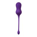 Playboy Pleasure Double Time - Wibrujące kulki Kegla z pilotem, silikon