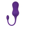 Playboy Pleasure Double Time - Wibrujące kulki Kegla z pilotem, silikon