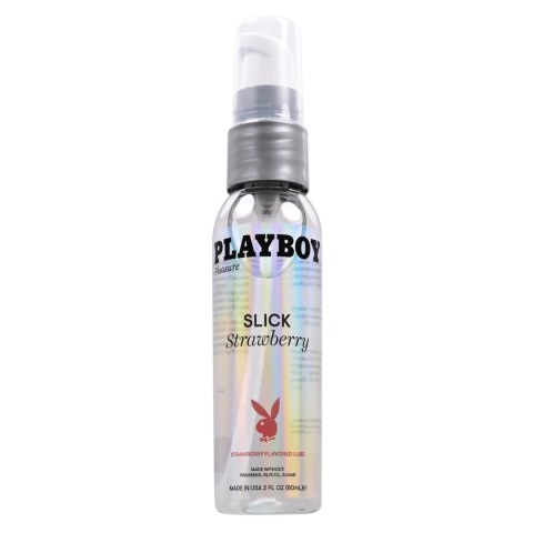 Playboy Pleasure Slick Strawberry żel intymny truskawkowy 60 ml