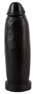 Realistixxx Real Giant XXL 29,8 cm - model anatomiczny czarny PVC