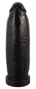 Realistixxx Real Giant XXL 29,8 cm - model anatomiczny czarny PVC