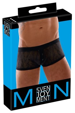 Svenjoyment Bokserki Męskie Koronka Czarny Model S Elastyczne