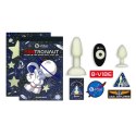 B-Vibe ASStronaut Glow-in-the-Dark zestaw do stymulacji, zielony