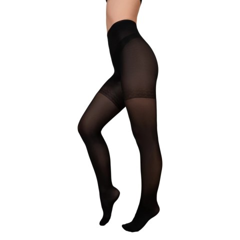Bye Bra Control Slim 70 rajstopy modelujące połbłyszczące czarne L
