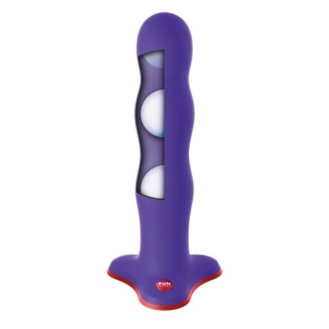 Fun Factory Bouncer fioletowy model z ruchomymi kulkami 18 cm Fun Factory Bouncer fioletowy model z ruchomymi kulkami 18 cm