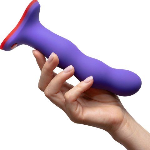 Fun Factory Bouncer fioletowy model z ruchomymi kulkami 18 cm Fun Factory Bouncer fioletowy model z ruchomymi kulkami 18 cm
