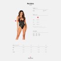 Obsessive Norides Body Czarny M/L elastyczny materiał, regulacja