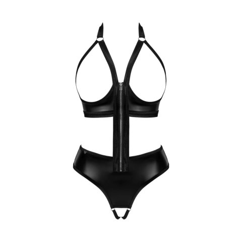 Obsessive Norides Body XL/2XL czarne, wycięcie, koronka, regulacja Obsessive Norides Body XL/2XL czarne, wycięcie, koronka, regulacja