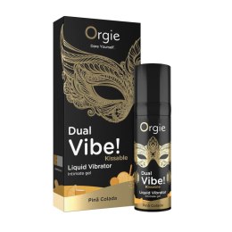 Orgie Dual Vibe Lubrykant Pina Colada 100ml tropikalny aromat