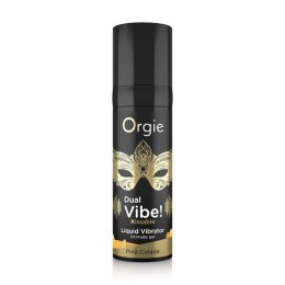 Orgie Dual Vibe Lubrykant Pina Colada 100ml tropikalny aromat