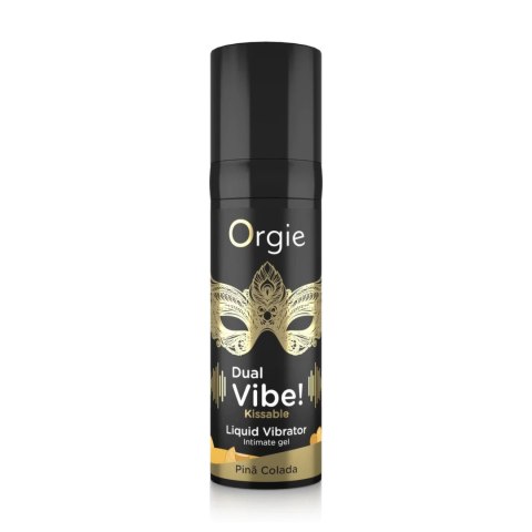 Orgie Dual Vibe Lubrykant Pina Colada 100ml tropikalny aromat Orgie Dual Vibe Lubrykant Pina Colada 100ml tropikalny aromat