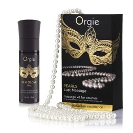 Orgie Pearl Lust Zestaw do masażu z naszyjnikiem perłowym 30ml