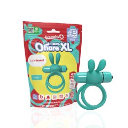 The Screaming O Ohare XL Zielony Pierścień Wibrujący 5 Trybow Silikon