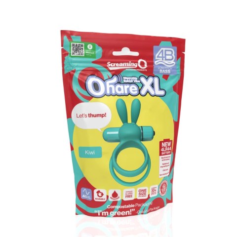 The Screaming O Ohare XL Zielony Pierścień Wibrujący 5 Trybow Silikon The Screaming O Ohare XL Zielony Pierścień Wibrujący 5 Trybow Silikon