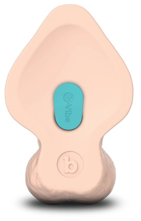 B-Vibe Slipskin Curved 22,3 cm - Model anatomiczny z przyssawką, cielisty B-Vibe Slipskin Curved 22,3 cm - Model anatomiczny z przyssawką, cielisty