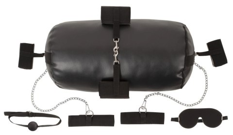 Bad Kitty Zestaw Bondage Barrel - Poduszka i Akcesoria, Czarny Bad Kitty Zestaw Bondage Barrel - Poduszka i Akcesoria, Czarny