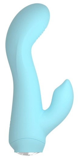 Cuties Mini Wibrator 4. Generacji 10 Trybow Niebieski 13,7 cm