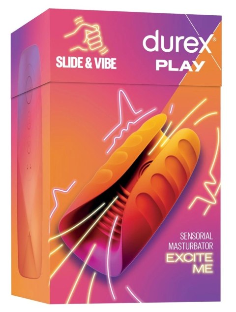 Durex Sensorial Slide & Vibe - Automatyczna maszyna intymna 7 trybow, silikon