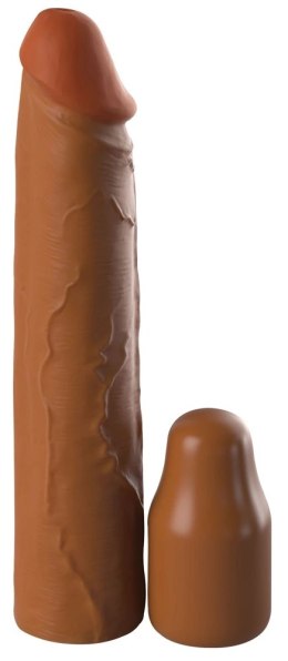 Fantasy X-Tensions Elite Nakładka powiększająca 5,1 cm brązowa silikon