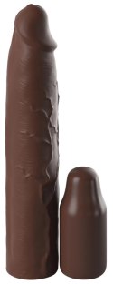 Fantasy X-Tensions Elite Nakładka powiększająca 7,6 cm brązowa silikonowa