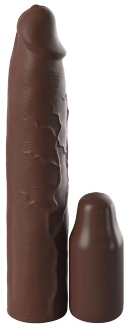 Fantasy X-Tensions Elite Nakładka powiększająca 7,6 cm brązowa silikonowa