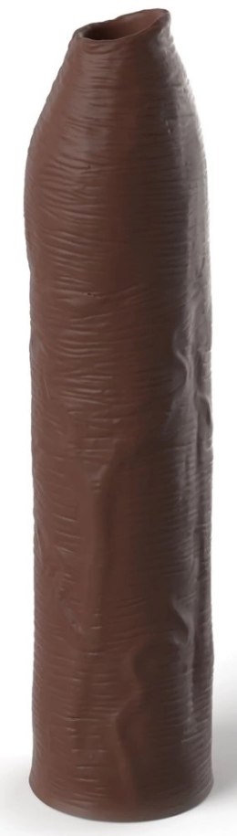 Fantasy X-Tensions Elite silikonowa nakładka model Uncut brązowa 66% grubsza