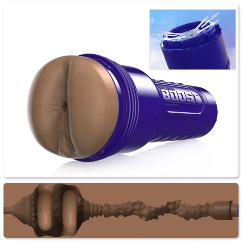 Fleshlight Boost Blast Dark - model z funkcją regulacji podciśnienia, brązowy Fleshlight Boost Blast Dark - model z funkcją regulacji podciśnienia, brązowy