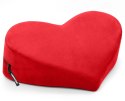Liberator Heart Wedge poduszka klin czerwona ergonomiczna 45,5x35,5 cm
