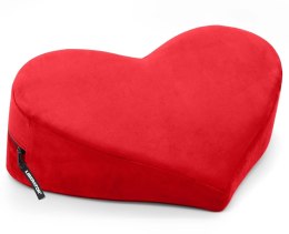 Liberator Heart Wedge poduszka klin czerwona ergonomiczna 45,5x35,5 cm