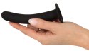Magic Shiver model zakrzywiony z przyssawką czarny 12,6 cm silikon