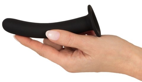 Magic Shiver model zakrzywiony z przyssawką czarny 12,6 cm silikon Magic Shiver model zakrzywiony z przyssawką czarny 12,6 cm silikon