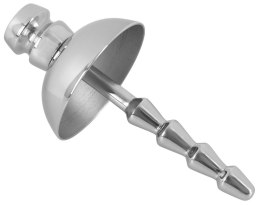 Mystim Umbrella Srebrna wtyczka intymna stalowa, 7,7 cm