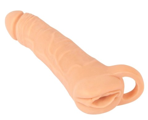 Nature Skin 2w1 System Intymny Przedłużający i Rękaw LARGE TPE 23,8 cm Nature Skin 2w1 System Intymny Przedłużający i Rękaw LARGE TPE 23,8 cm