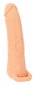 Nature Skin 2w1 System Intymny Przedłużający i Rękaw LARGE TPE 23,8 cm