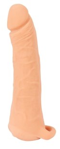 Nature Skin 2w1 System Intymny Przedłużający i Rękaw LARGE TPE 23,8 cm