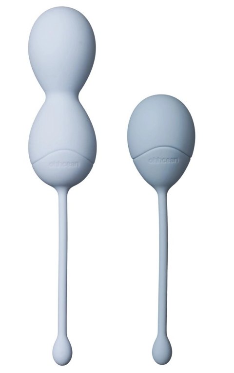Ohhcean Komplet 2 Kulek Treningowych Silikonowych Light Aqua Blue Ohhcean Komplet 2 Kulek Treningowych Silikonowych Light Aqua Blue