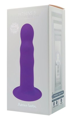 Adrien Lastic Hitsens 3 Fioletowy 18,2 cm - Elastyczny model silikonowy