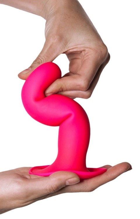 Adrien Lastic Hitsens 4 Model Silikonowy 17,8 cm Rożowy Elastyczny Adrien Lastic Hitsens 4 Model Silikonowy 17,8 cm Rożowy Elastyczny